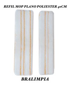 REFIL MOP PLANO POLIESTER BRALIMPIA