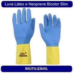 LUVA BICOLOR SLIM TAM G VOLK