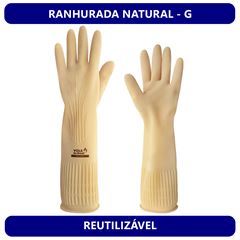 LUVA LTX RANHURADA TAM G VOLK