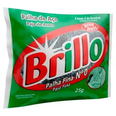 ESPONJA PALHA DE ACO BRILLO BOMBRIL